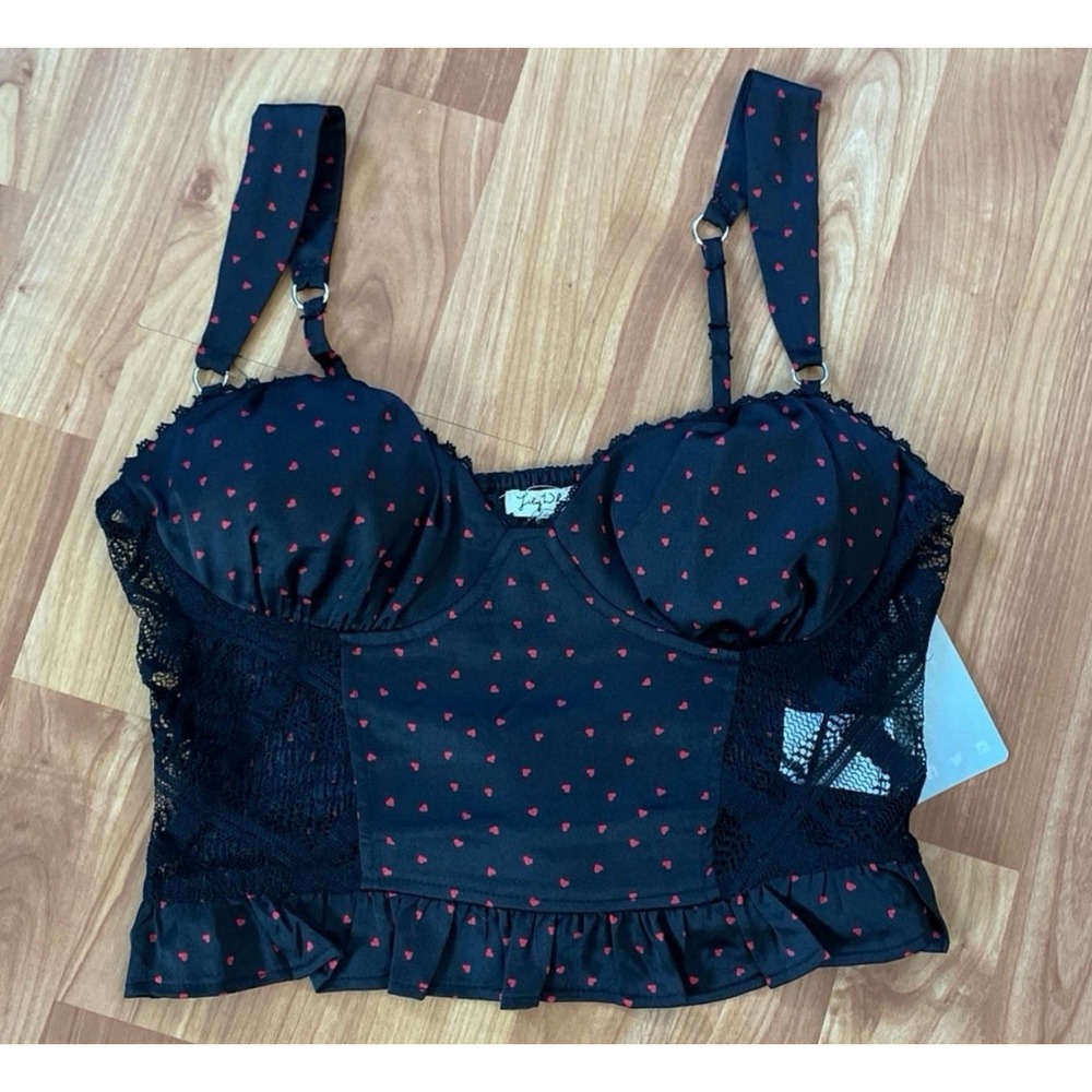 Lily White Black‎ Corset